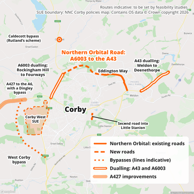 Our Road Plan for Greater Corby