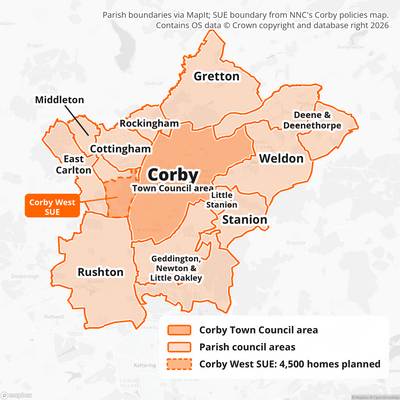 The Greater Corby Area