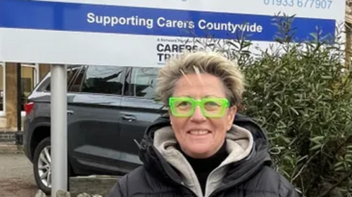 Ana out campaigning