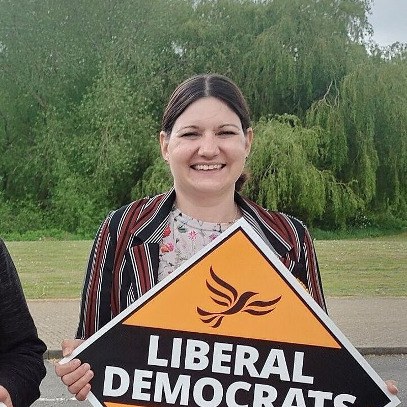 Cllr Chris Stanbra and Cllr Ceilidh Devine